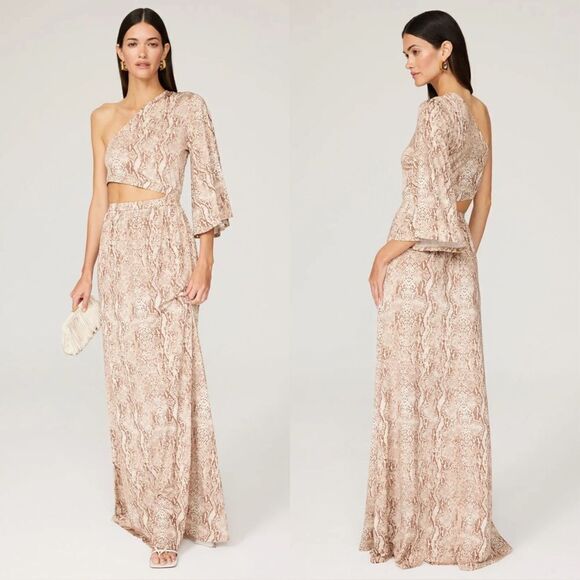 L’agence • Fontana One Shoulder Dress - Picture 1 of 10